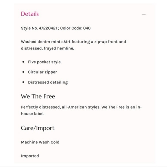 Free People Zip It Up Mini Denim Skirt in Copper Blue - Picture 3 of 6